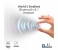 Promate Halo Lightweight Universal Wireless Mono Earphone, White 3 in UAE