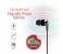 Promate Chrome Metallic Multifunction Stereo Headphones with Microphones, Black 2 in UAE