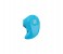 Promate Mondo-3 Lightweight Mini Wireless Mono Earphone with HD Sound Quality, Blue 1 in OMAN