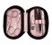 Tips & Toes TT-270 Stainless Steel 6 Pieces Manicure Kit - Pink 2 in UAE