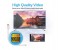 Promate LinkMate-H3 24K Gold Plated Micro-HDMI to HDMI Audio Video Cable - White 8 in UAE