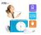 MP3 Music Player with Headset and USB Cable, Support SD Card Upto 4GB Multicolor 1 in UAE