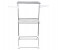 Leostar CD-1212 Multi Double Layer Clothes Rack Stand White 3 in OMAN