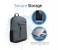 Promate Lucent-BP 15.6 inch Eco-Friendly Design Laptop Backpack, Grey 3 in UAE