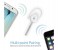 Promate Ace Ultra-Slim Bluetooth Headset, White 3 in OMAN