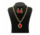 The Mercella 18K Gold Plated Ruby Zircons Jewellery Set 61154078 5 in UAE