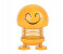 Fashion Spring Bounce Grinning Smiley Doll Toy for Car Dashboard - Yellow 1 in UAE