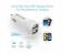 Promate Vivid 3100mAh Dual USB Car Charger, White 4 in UAE