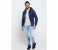Age Stegol OU10080 Mens Multi Zipper Jacket with Hoodie Blue 2 in UAE