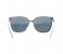 Guess GU7458 09C Rectangular Turquoise Frame & Silver Mirror Mirrored Sunglasses for Women 4 in OMAN