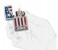 Zippo 29095 US Flag Lighter Silver 4 in UAE