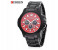 Curren 8059 Stainless Steel Analog Watch For Men Black And Red 1 in UAE