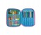 Smily Kiddos SK11001003 Double Compartment Pencil Case - Light Blue 2 in UAE