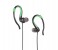 Riversong Music Earphones Sports Hook Deep Base with Music Control Green and Black 4 in UAE