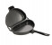 Non-Stick Folding Omelette Pan - Black 1 in KSA