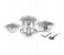 Prestige PR7001 9 Pieces Stainless Steel Cooking Set - Silver 2 in UAE