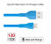 Promate Powerbeam-i Lightning to USB-A Charging Cable - 1.2 Metre, Blue 2 in UAE