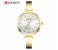 Curren 9012 Quartz Casual Watch For Women Gold And Silver 1 in UAE