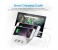 Promate MyCharge-6.UK Ultra Fast 7A 6-Port USB Charging Station with Multi-Device Stand Dock Desktop Organizer, White 3 in OMAN