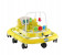 Baby Plus BP6006W Collapsible Baby Walker - Yellow 3 in UAE