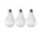 Flexy FLE180 HB 18 Watts LED Lamp Combo - 3 Pieces, White 1 in KSA