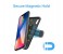 Promate Magmini-2 Universal Mini Stick-On Rectangle Flat Dashboard Magnetic Car Mount - Black 5 in UAE