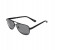 Chopard SCH B28 531P Aviator Black Semi Matte Frame & Grey Gradient Mirrored Sunglasses for Unisex 1 in OMAN