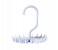 Rotating Necktie Belt Rack Hanger 2 Piece RN2P White 1 in UAE