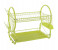 Delcasa DC1261 Two Layer Stainless Steel Dish Rack - 15Cm, Green 1 in OMAN