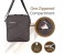 Promate Trench-S 9.7 inch Lightweight Design Tablets Shoulder Bag, Brown 4 in UAE