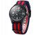 Curren 8195 Date Display Quartz Watch With Canvas Band For Men Red 1 in UAE