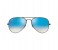 Ray-Ban RB3025-002/4O 58 Pilot Black Frame & Blue Gradient Flash Mirrored Sunglasses for Unisex 1 in UAE