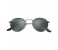 Ray-Ban 0RB3447 029 Round Gunmetal Frame & Green Mirrored Sunglasses for Unisex 2 in OMAN