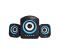 Geepas GMS8803 2.1 Computer Speaker Black, Blue 1 in UAE