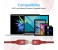 Promate UniLink-LTC USB Type-C OTG Cable with Lightning Connector - Red 4 in OMAN
