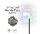 Promate Aurus Ergonomic Comfort Fit Universal Hands Free Stereo Earphone with Built-in Microphone, White 2 in UAE