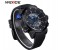 Weide WH 3401PU Mens Analog and Digital Watch Black and Blue 3 in UAE