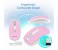 Promate Clix-3 2.4Ghz USB Wireless Ergonomic Mouse with Precision Scrolling, Pink 4 in UAE