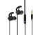 Promate SWIFT In-Ear Stereo Earphones with Microphone - Black 1 in UAE