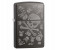 Zippo 28685 Iced Skulls Lighter Grey Dusk 1 in UAE