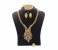 4 in 1 Autom Leaves 18K Gold Jewellery Set 32928 3 in UAE