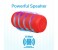Promate Silox Wireless Hi-Fi Stereo Speaker with Handsfree Function for Outdoor & Indoor - Red 4 in UAE