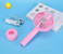 Portable Mini Air Conditioner Rechargeable USB Fan Water Spray - Pink 1 in UAE