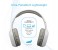 Promate Symphony Hi-Fi On-Ear Wireless Headset with Passive Noise Cancellation, White 4 in OMAN