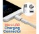 Universal Type-C Male to Micro USB Female Charging Connector for Android Devices UC2 Multicolor 1 in UAE