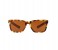 Giorgio Armani 0AR8062 541273 Rectangular Orange Havana With Wood Temple Frame & Brown Mirrored Sunglasses for Unisex 1 in UAE