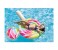 Intex ZX-58753 Inflatable Rainbow Candy Lollipop Floating Mattress 2 in OMAN