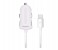Promate ProCharge-M1 Universal Car Charger with Built in Micro USB Cable, White 1 in OMAN