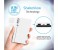 Promate Cloy-8 8000 mAh Dual Port Portable Charger Power Bank, White 5 in UAE
