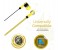 Promate Swish Universal Trendy Stereo Earphone with Noise Isolation, Yellow 5 in UAE